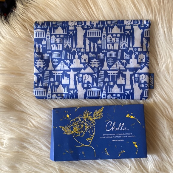 Chela Divine Purpose Eyeshadow Palette Limited Edition with travel Ipsy bag - Picture 8 of 14
